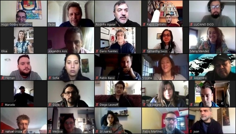 Se realizó un Encuentro Federal de compañeros de Prensa de ATE