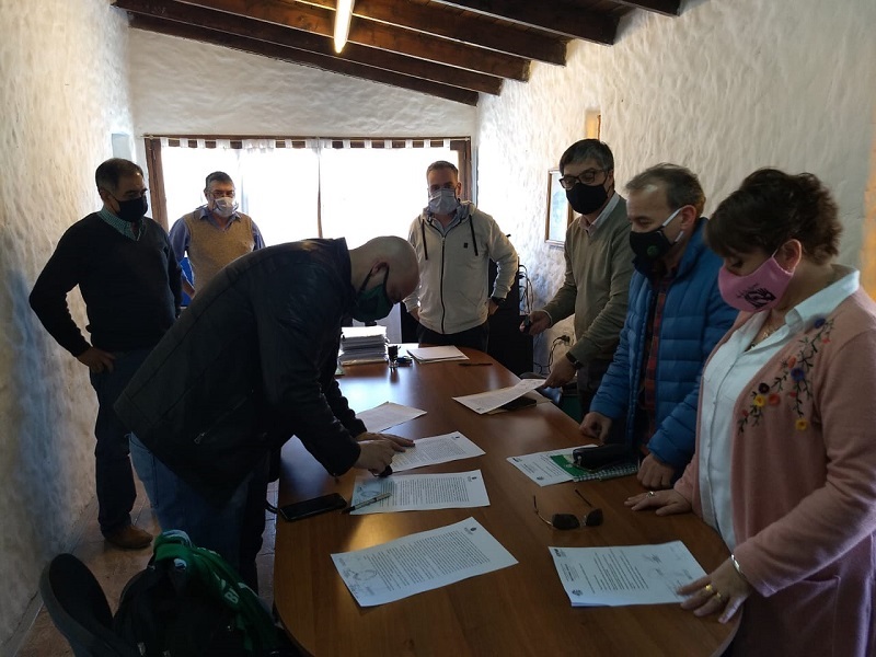 Obras Públicas: ATE Esquel se reunió con el Ministro de Infraestructura 