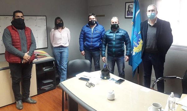 Dirigentes de ATE Esquel se reunieron con el Ministro de Salud 