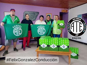 ATE Esquel inició la entrega de Cajas Navideñas 