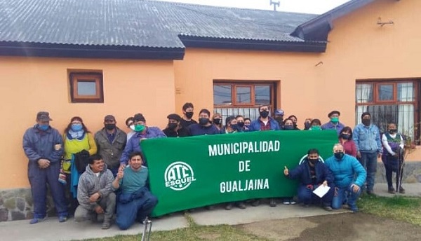 ATE firmaría próximamente el C.C.T en el municipio de Gualjaina  